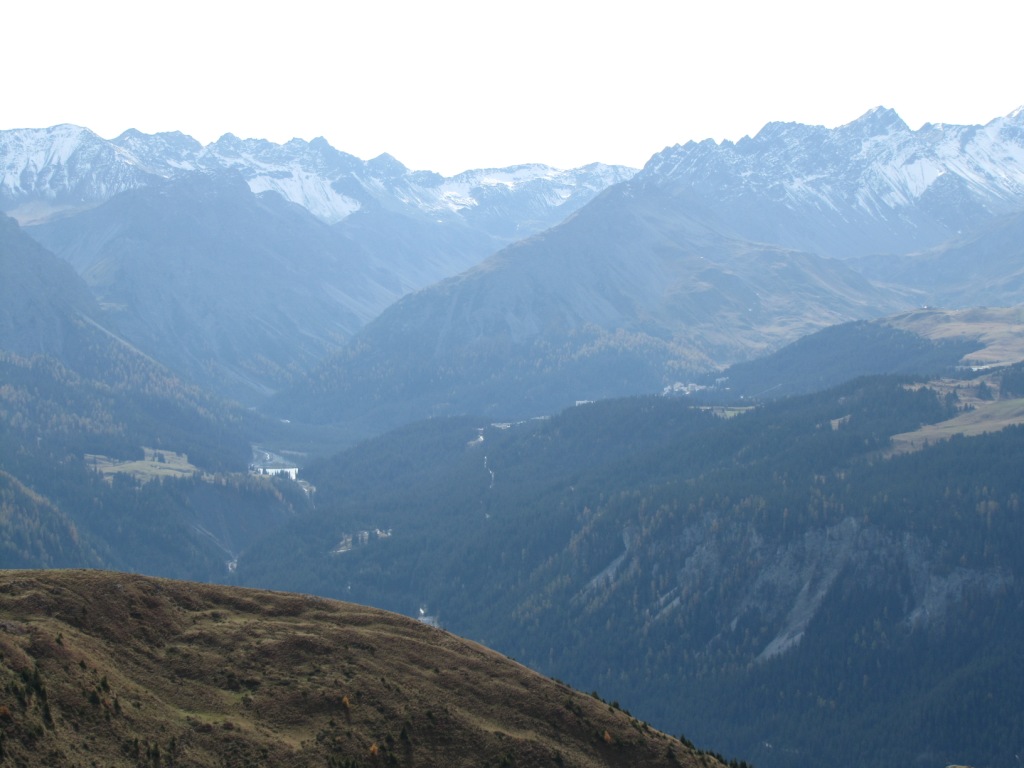 Arosa liegt uns zu Füssen