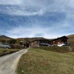 Blick zurück zum Skihaus Casanna