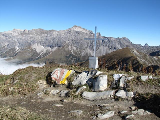 auf dem Gipfel der Sassauna 2307 m.ü.M.