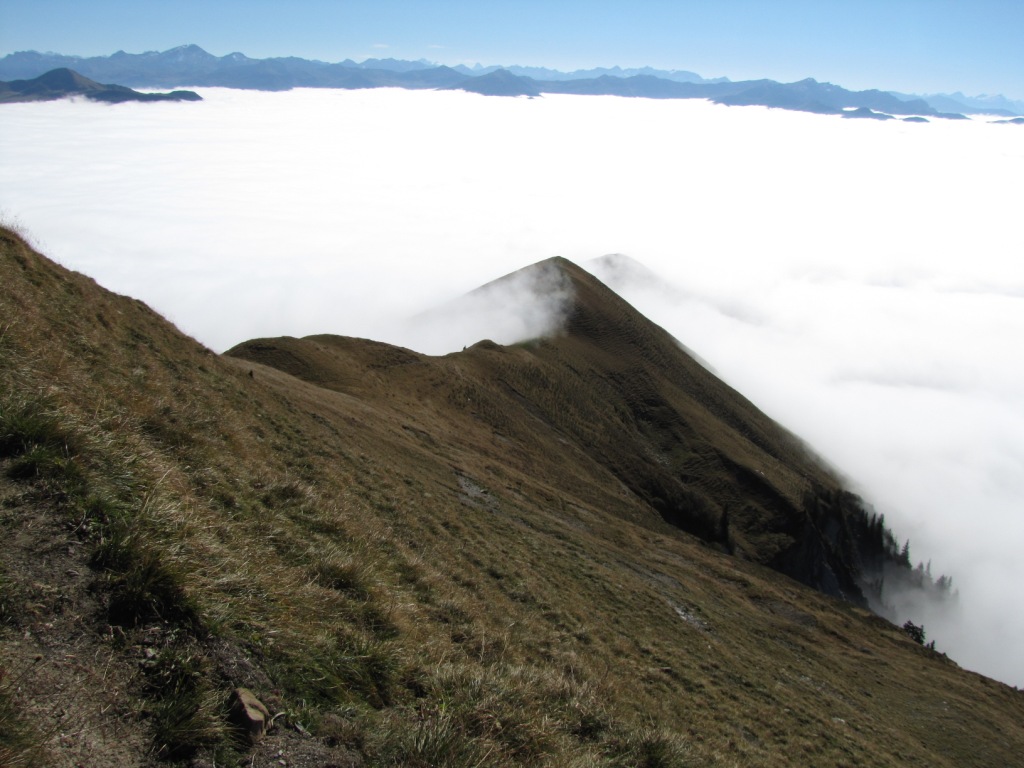Blick Richtung Drosbüel und Waldibüel. Dort müssen wir hin