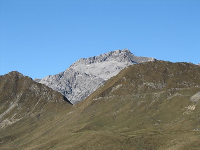 Blick zurück zum Fadurer Fürggli. Im Hintergrund die Schesaplana. Dort oben waren wir auch schon