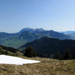 super schönes Breitbildfoto von der Bremacher Höchi aus gesehen, Richtung Säntis