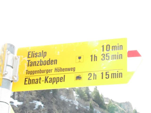 unser nächstes Ziel, über die Elisalp nach Tanzboden