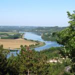 Blick auf die Garonne. Hier haben wir zum ersten mal Elias und Georges kennengelernt