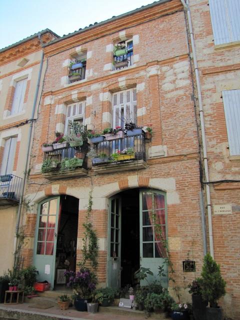 das Haus in Auvillar, das vermutlich am meisten fotografiert wird