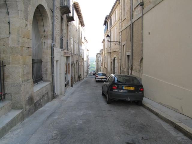 hier sieht man sehr gut, das Lectoure wie viele Dörfer in der Region eine ehemelige Bastide ist