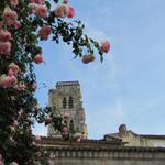 und immer wieder einen Blick auf den Glockenturm der Kathedrale St.Gervais et St.Protais zu werfen