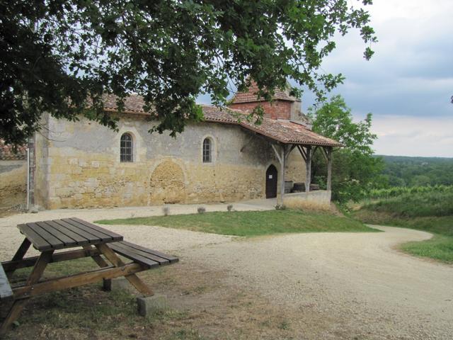 die kleine Kapelle bei Lamothe