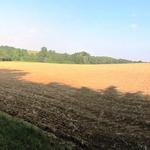 Breitbildfoto mit Landschaft kurz nach Eauze