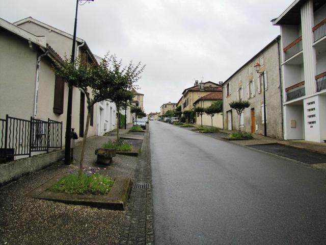 auf der Anhöhe bei Aire sur l'Adour befindet sich unser Nachtlager