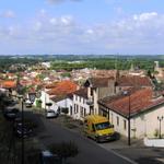 Blick auf Aire sur l'Adour