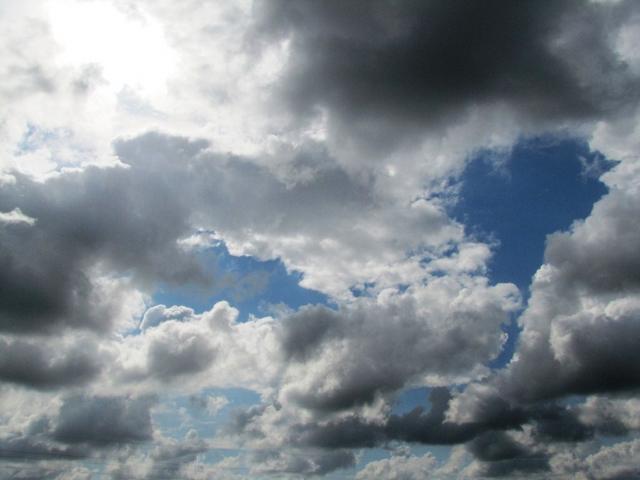 Wolken ziehen auf