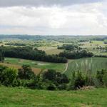 Pimbo liegt auf einem Hügel, darum diese schöne Aussicht Richtung Arzacq-Arraziguet