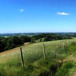 Breitbildfoto. Was für eine Aussicht in das französischen Baskenland