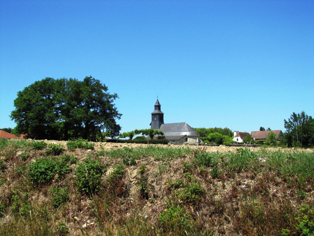 die Kirche von Géus-d'Arzacq