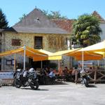 in der Taverne de St. Jacques Pause gemacht und auf die Pilger gewartet