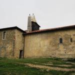 wir verlassen die kürzlich renovierte Kapelle von Harambeltz
