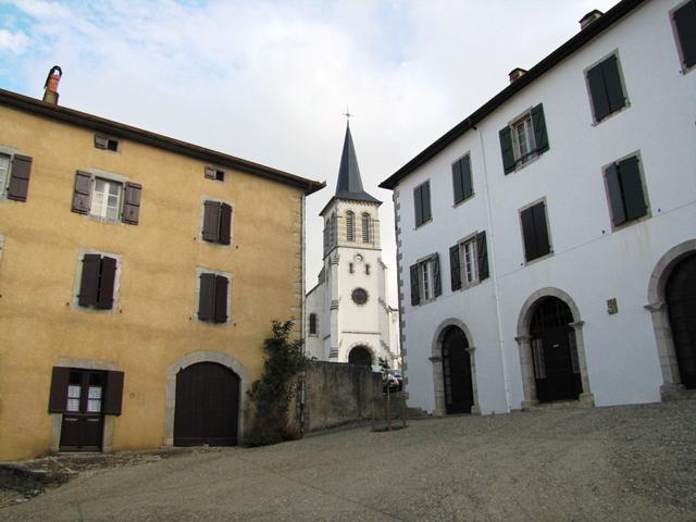 die Kirche in Ostabat haben wir natürlich auch besucht