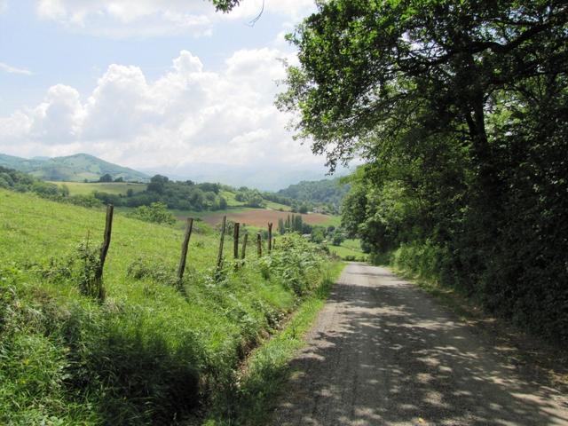 Frankreich schenkt uns noch am letzten Tag eine wunderschöne Landschaft...