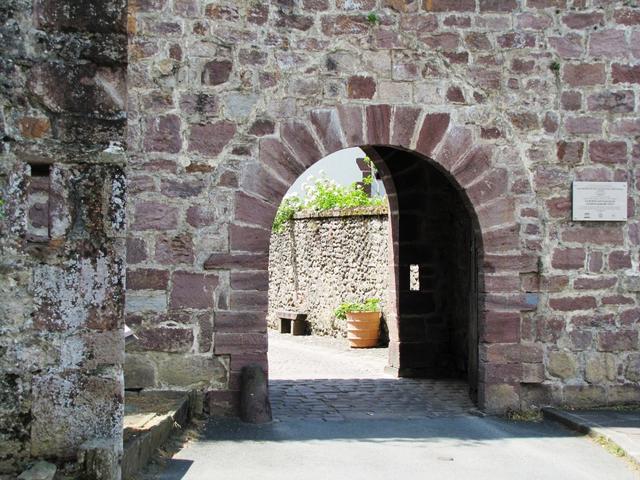 das Jakobstor von Saint Jean Pied de Port ist UNESCO Weltkulturerbe