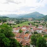 schönes Breitbildfoto von Saint Jean Pied de Port