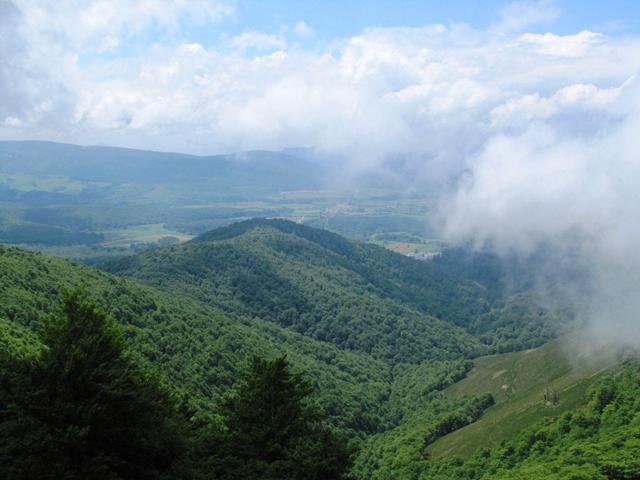 dort unten liegt Roncesvalles