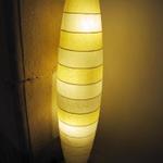 Licht aus. Ach ja noch etwas. Die gleiche Ständerlampe haben wir in unserem Wohnzimmer. Zufall?