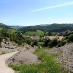 Blick zurück nach Linzoáin