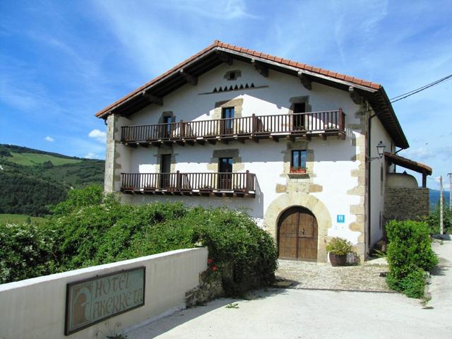 das Hotel Akerreta war früher ein Bauernhaus