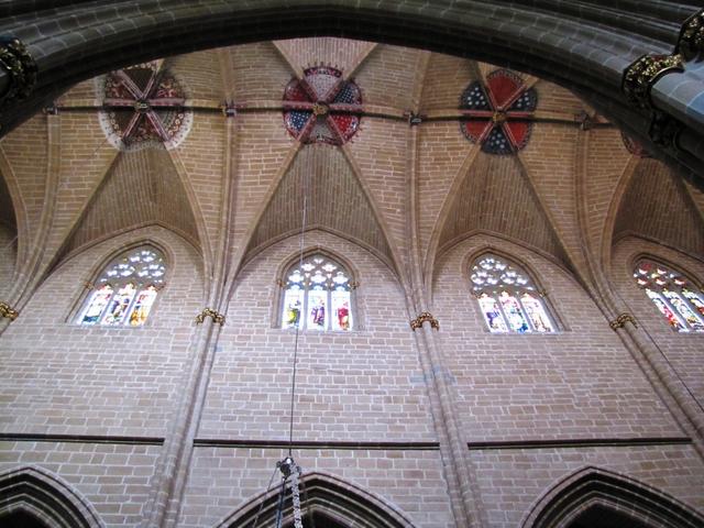 die Decke der Kathedrale