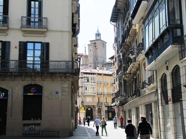 Blick zur Iglesia de San Saturnino