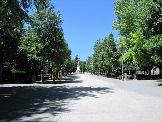 der Taconera Park erinnert ein bisschen an Schönbrunn in Wien