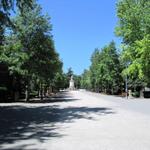 der Taconera Park erinnert ein bisschen an Schönbrunn in Wien