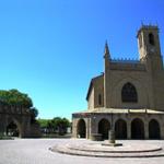 die Kirche San Juan von Obanos. Hier wird die Reliquie von Guillermo aufbewahrt