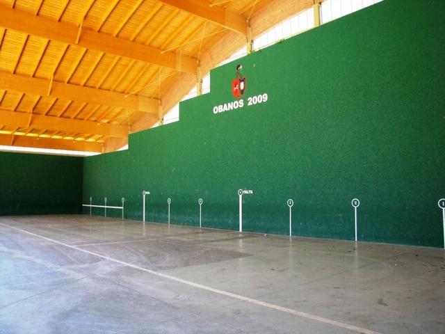 der grosse Fronton von Obanos