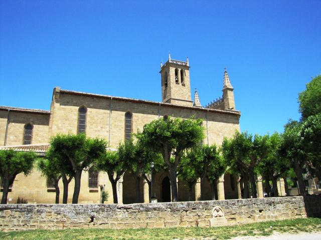 letzter Blick zur Kirche in Obanos