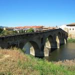 Doña Mayor, Witwe von König Sancho Garces III gab den Auftrag diese Brücke zu bauen