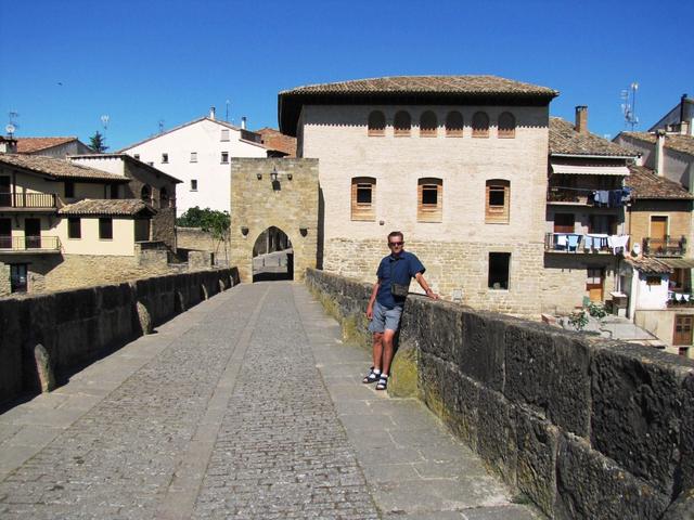 Franco ist von der Brücke begeistert