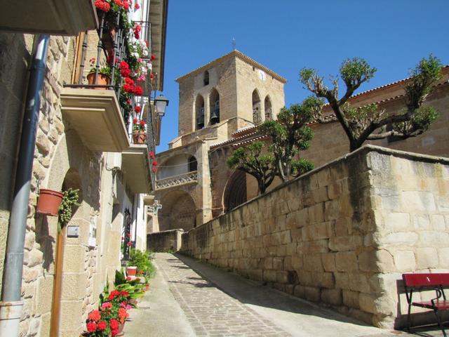 wir haben die im römischen Baustil gebaute Iglesia de San Román erreicht