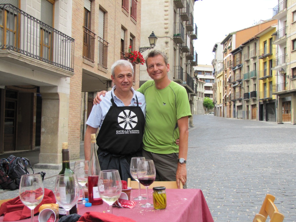 Franco mit dem Präsident des OK