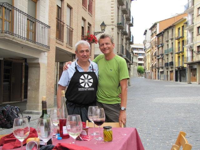 Franco mit dem Präsident des OK