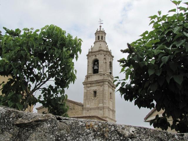 der barocke Kirchturm der Iglesia de San Andrés