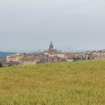 Viana taucht am Horizont auf. Noch heute trägt Spaniens Thronfolger Prinz Felipe den Titel Fürst von Viana