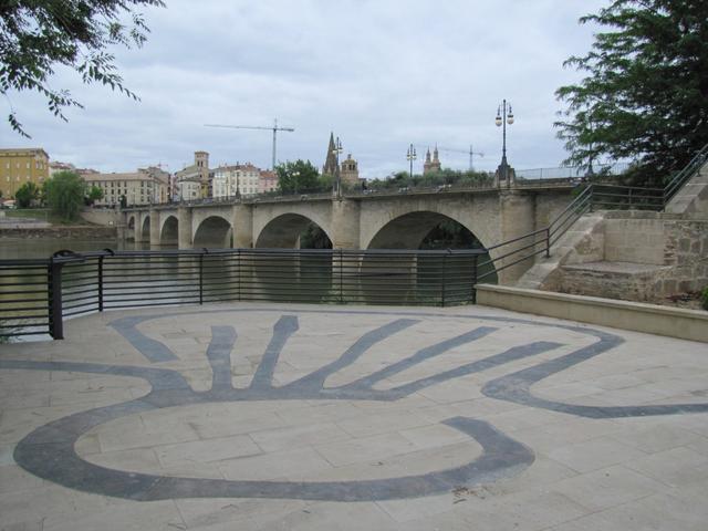 Logroño liegt am Río Ebro, der wasserreichste Fluss Spaniens