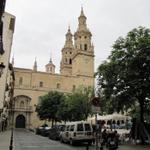 wir haben die Altstadt von Logroño mit dem Marktplatz erreicht