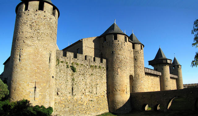 Château Comtal (Schloss innerhalb der Cité)