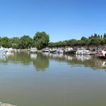 Breitbildfoto vom Canal du Midi