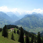was für ein Breitbildfoto von Alp Oberniesen aus gesehen