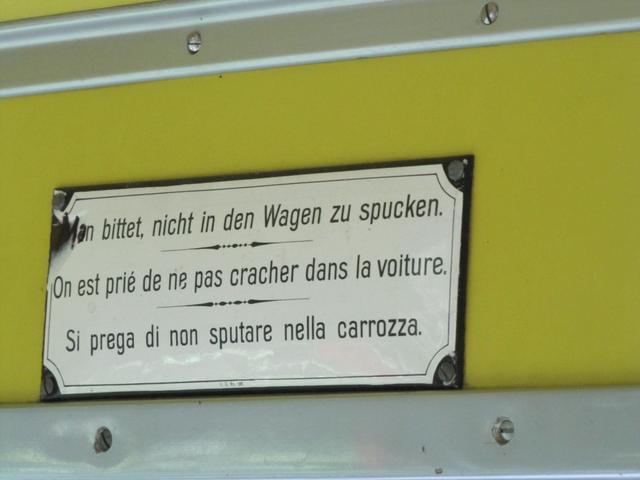 früher herschten andere Sitten