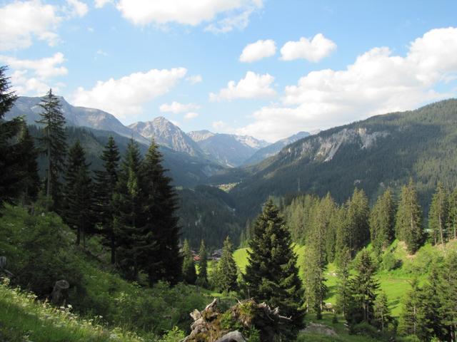 Blick Richtung Litzirüti und Arosa